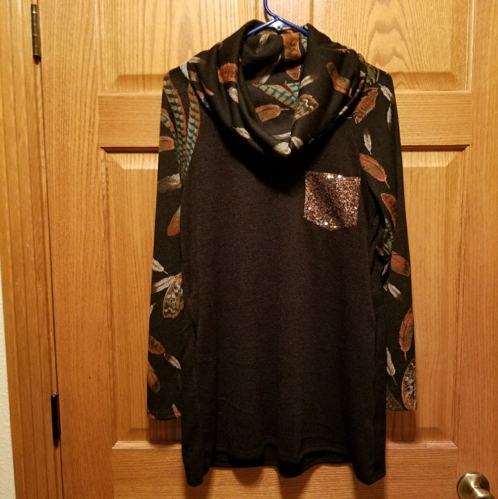 Cowl Neck Sweater